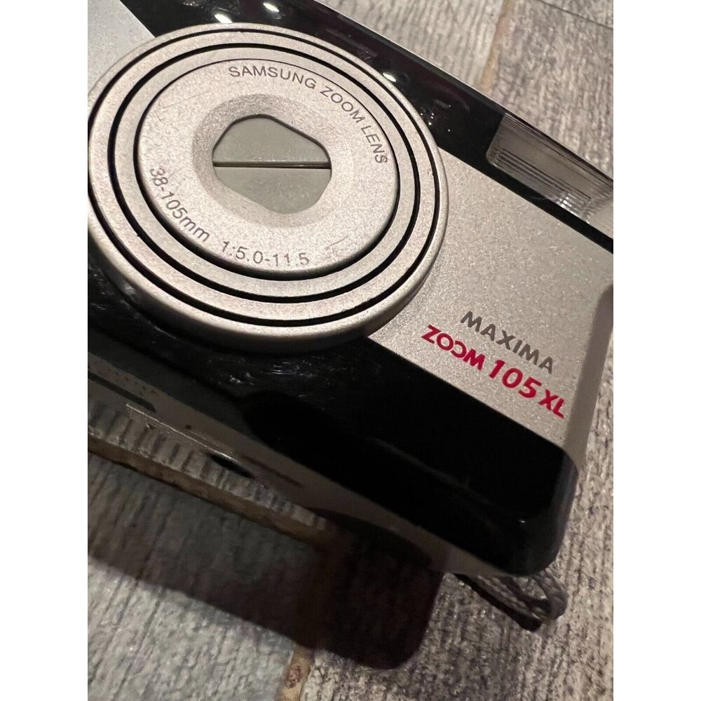 Samsung Maxima Zoom Lens 105XL 35mm‎ Film Camera Point And Shoot UnTeStEd 38-105